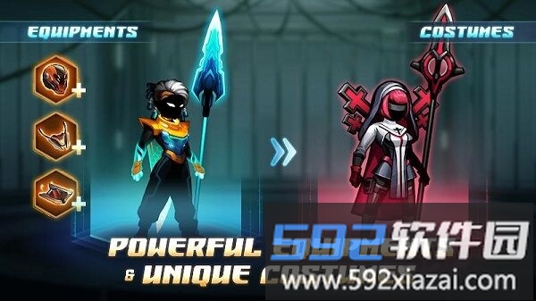网络战士火柴人联盟2077最新版截图3