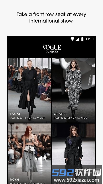 vogue runway中国官方版app截图4