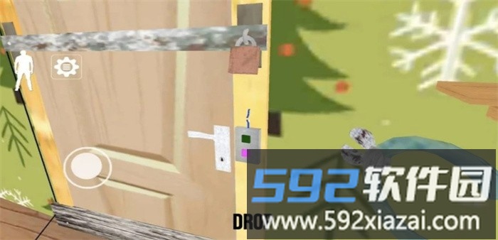 恐怖圣诞节奶奶游戏(Scary Santa horror game)截图2