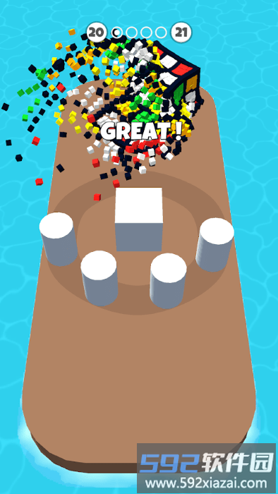 立方体爆炸3d游戏(cube blast 3d)截图3