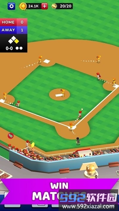 空闲棒球经理大亨手机版(baseball tycoon)截图1