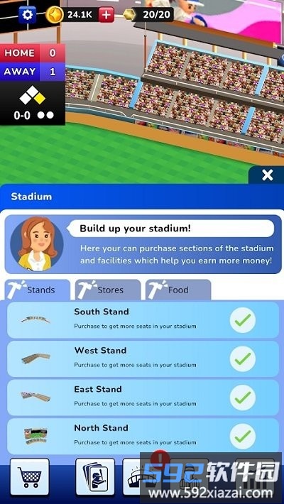 空闲棒球经理大亨手机版(baseball tycoon)截图2