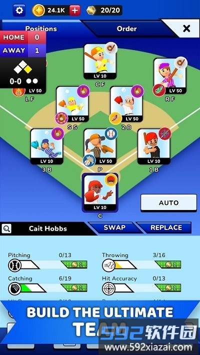 空闲棒球经理大亨手机版(baseball tycoon)截图4