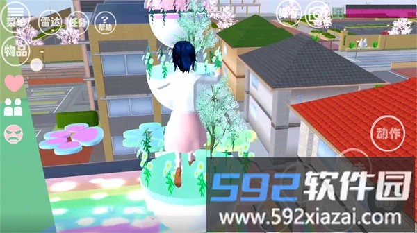 樱花恋爱校园物语中文版截图2