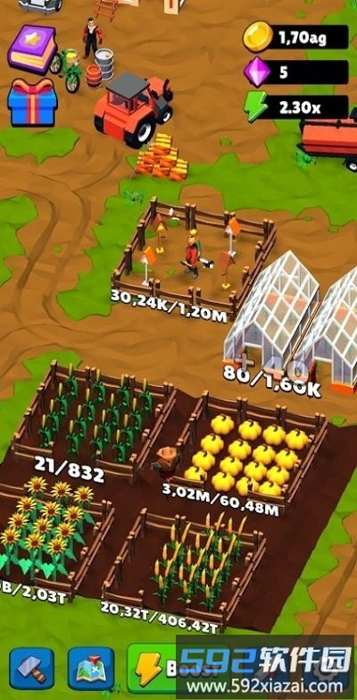 我的闲置农场游戏(idle farm town)截图1