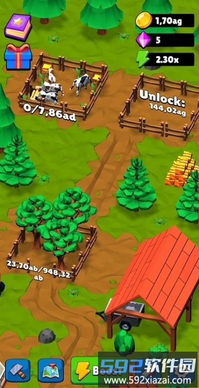 我的闲置农场游戏(idle farm town)截图2