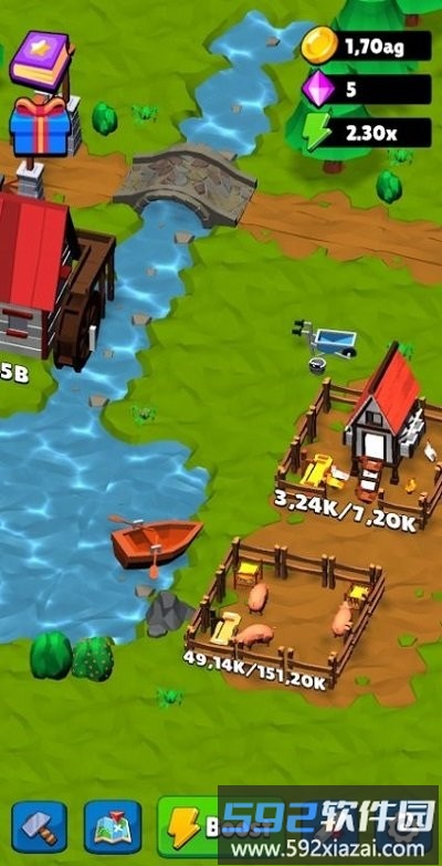 我的闲置农场游戏(idle farm town)截图3
