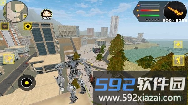 鲨鱼变形金刚2手游截图1