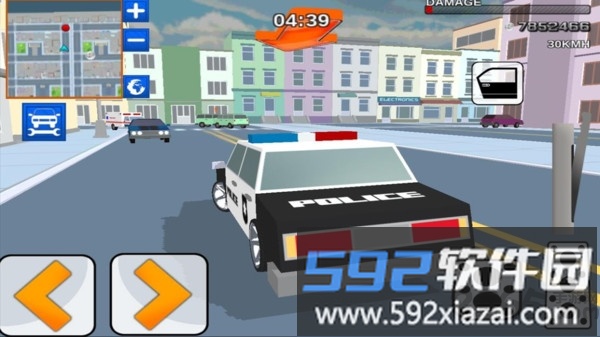 像素警察追捕游戏截图2