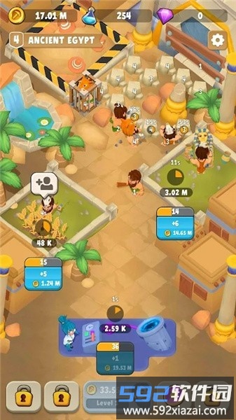 空闲时代合并与矿山(idle ages)截图4