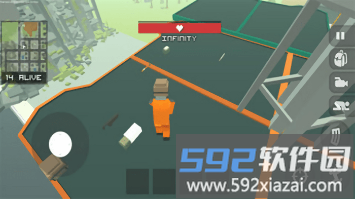 像素人吃鸡单机版截图2
