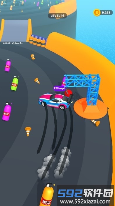 漂移与跳跃游戏(drift jump)截图1