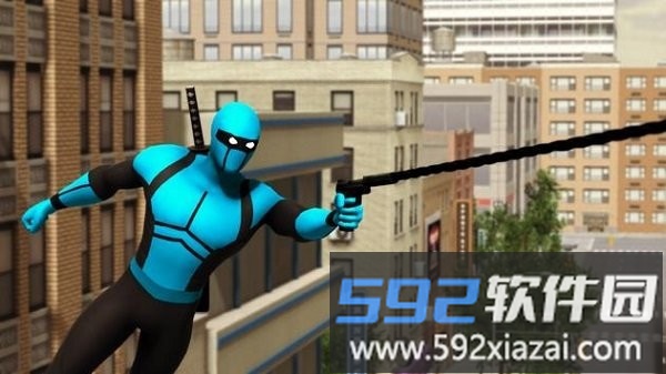 蓝色超级忍者英雄最新版截图3