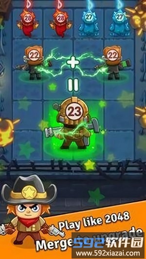 僵尸破坏者合并游戏(zombie destroyer)截图1