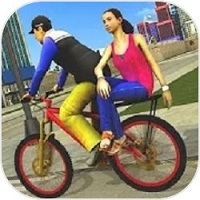 自行车乘客模拟器最新版(BMX Bicycle Taxi Driving City Passenger Simulator)