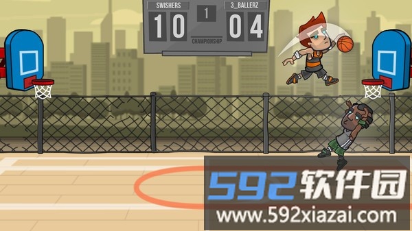 双人篮球赛免费版截图2