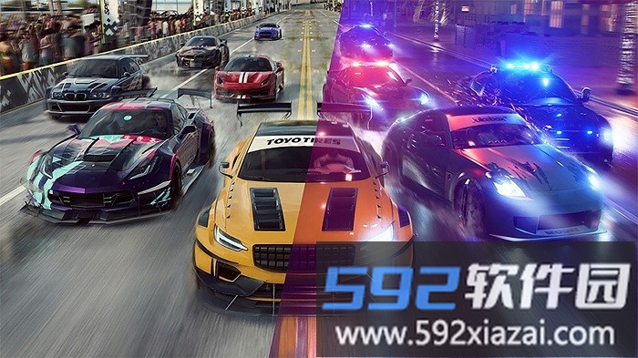 赛车疯狂竞速游戏截图3