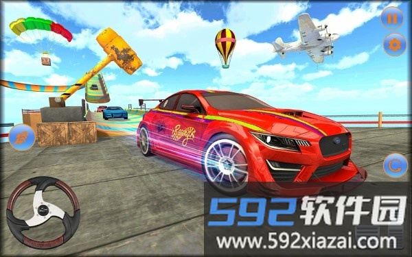 横越特技竞速手游(rampover stunts)截图2