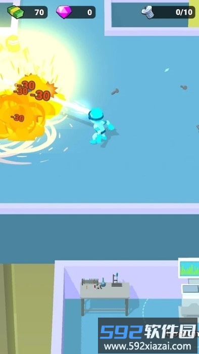 英雄对决地下城机器人游戏(hero showdown)截图2