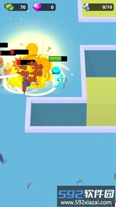 英雄对决地下城机器人游戏(hero showdown)截图3
