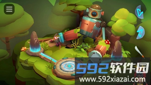 微型机器人传送门逃脱游戏截图2