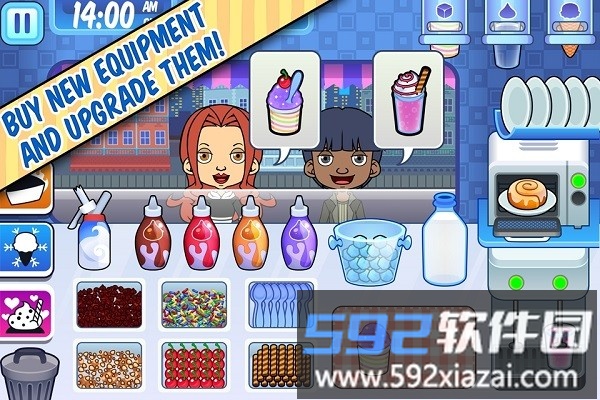 彩虹冰淇淋店小游戏截图3