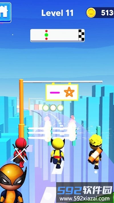 画条路快跑游戏截图2