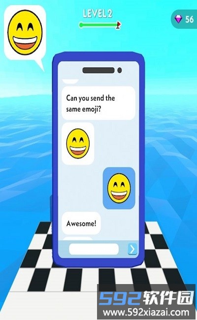 表情球跑酷游戏(emoji ball run)截图3