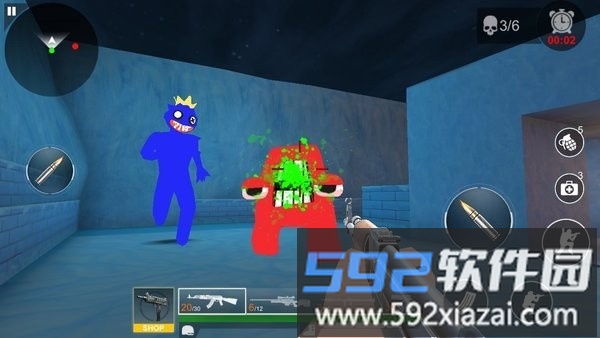 字母射击生存联机版游戏截图2