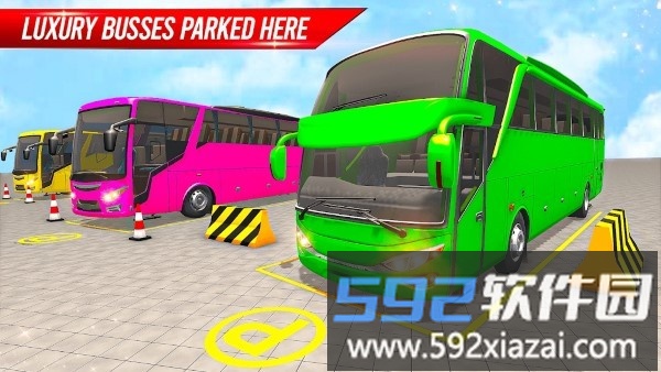 超级英雄巴士停车场游戏(super hero bus parking)截图3