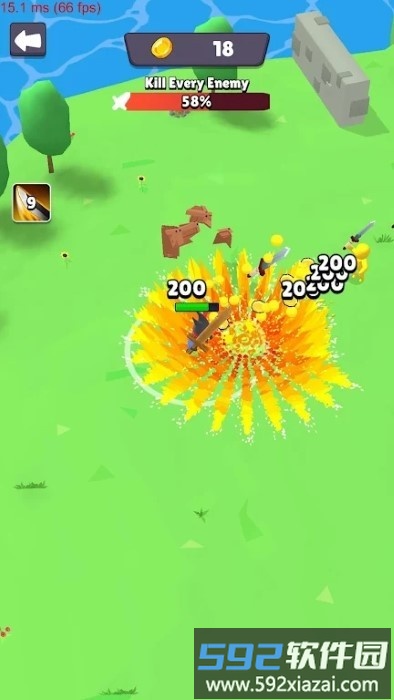 斩击英雄游戏(slash hero)截图1