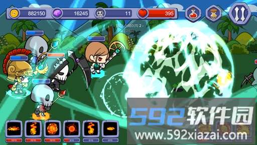 骷髅魔法师游戏截图2