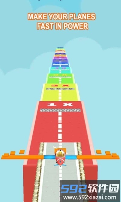 丛林飞跑比赛3d游戏(skyglider)截图3