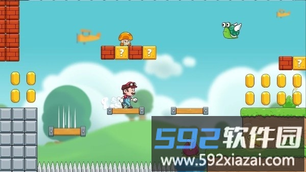 迪诺的冲刺世界游戏(super dino)截图1