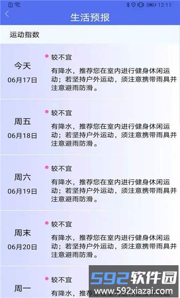 朝夕天气预报手机版截图1