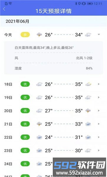 朝夕天气预报手机版截图3