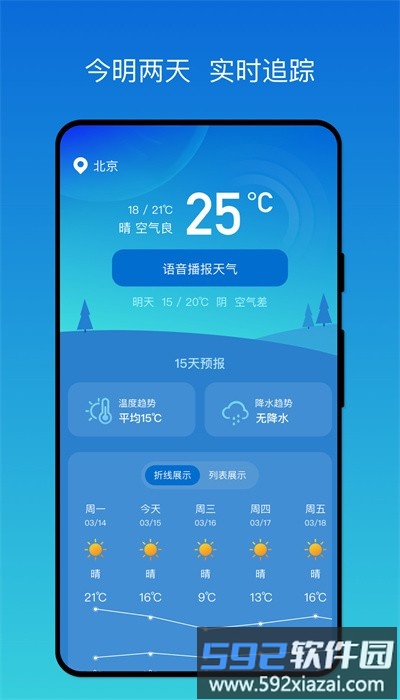 秒测天气手机版截图1