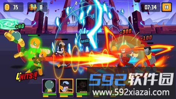 空闲火柴人英雄战斗最新版截图2