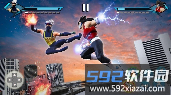 空手道动漫格斗游戏(karate king)截图1