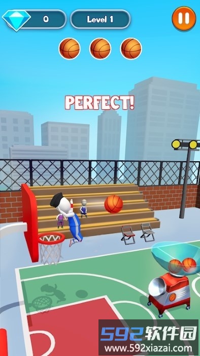 篮球积木游戏(basketball block)截图1
