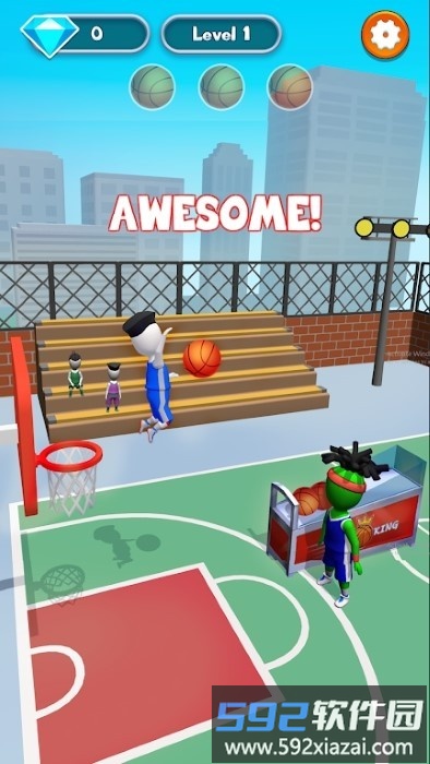 篮球积木游戏(basketball block)截图4