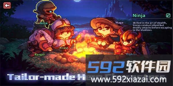 我的英雄地牢突袭内置菜单版(MyHeroes)截图2