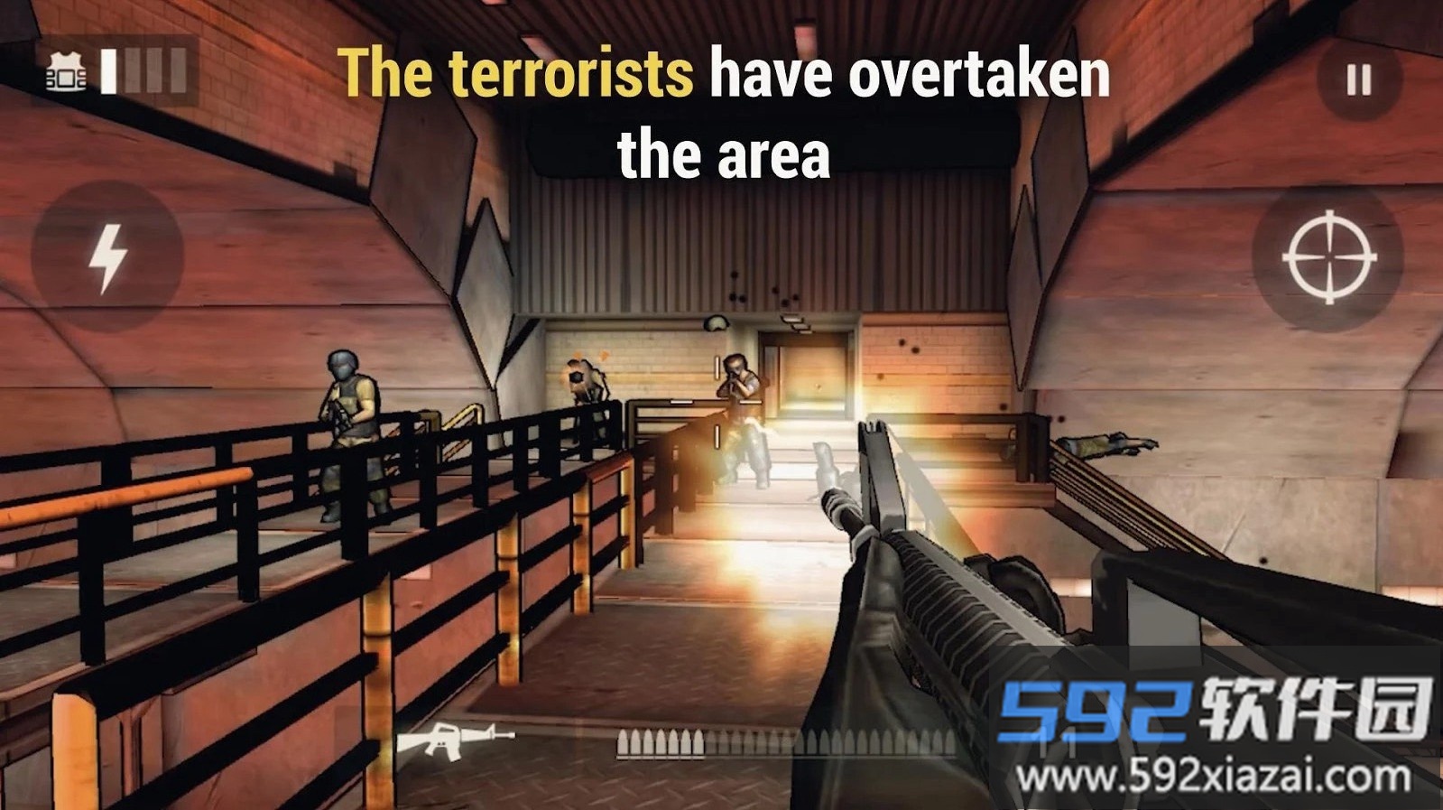 枪狙击手反恐战争无限金币版(gun)截图2