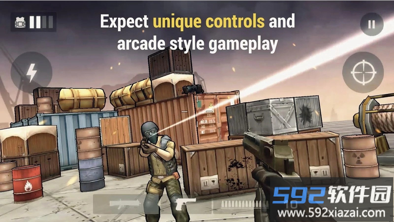 枪狙击手反恐战争无限金币版(gun)截图4
