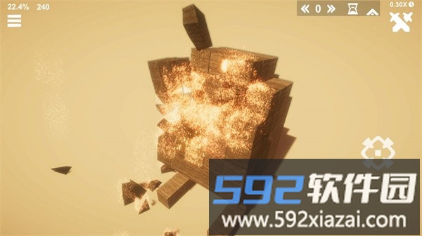沙漠破坏沙盒模拟官方版(demolition desert)截图3
