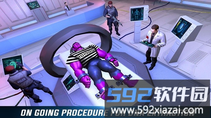 怪物英雄越狱模拟游戏截图1