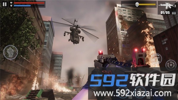 毁灭之日火力射击游戏截图1