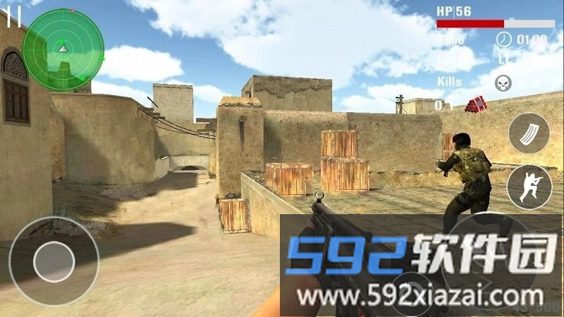反恐吃鸡战场游戏(counter terrorist shoot)截图3