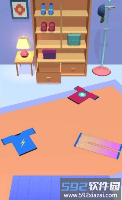 叠衣整理游戏(clothfolding)截图1