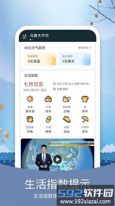 橘子天气app截图1